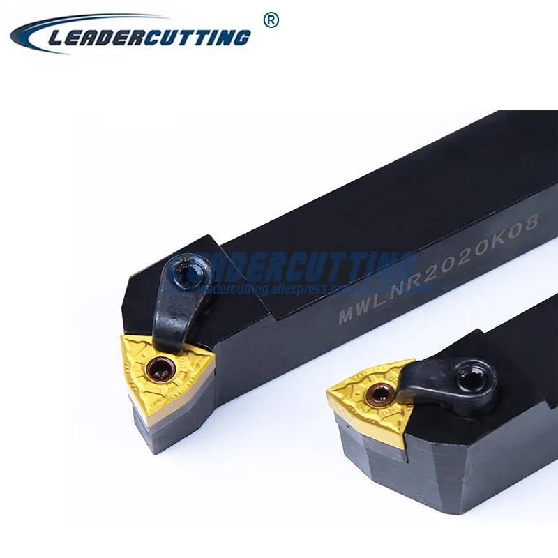 MWLNR 2525M08 25×150mm CNC lathe tool turning holder 0.98 inch for WNMG08 Insert 