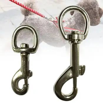 

5Pcs 360°Swivel Trigger Snap Hooks Dog Clip Hook for Dog Cat Small Pet Puppies for Multi-purpose Home Outdoor Camping Picnic