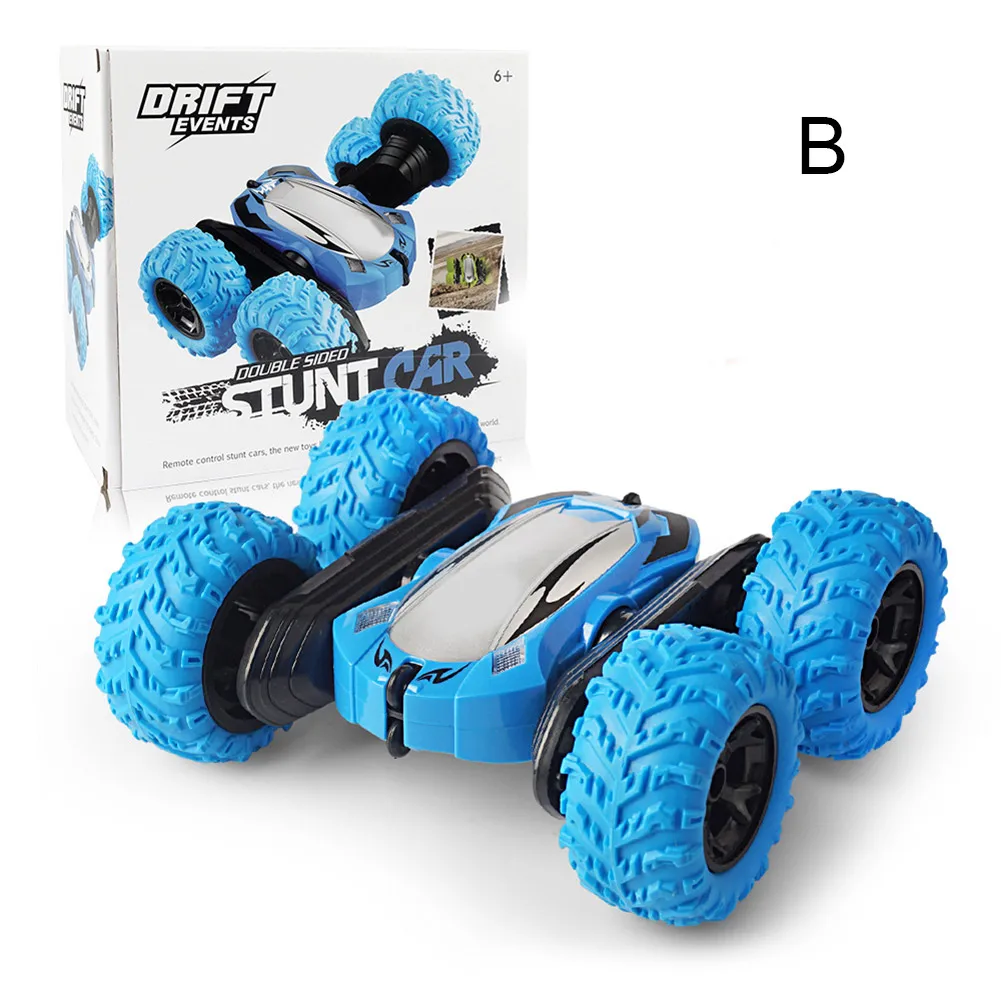 RC автомобиль 2,4G трюк Дрифт дистанционный пульт рулон автомобиля 360 флип детские игрушки подарки YH-17