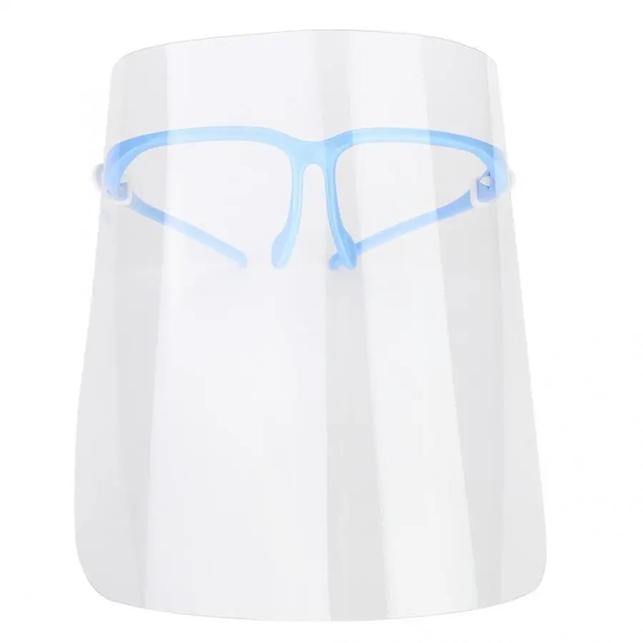 Manicure Vacuum Cleaner Acrylic Nail Remover Dust Drill Face Protection Face Mask Manicure Accessory Tool Manicure Machine - Цвет: Sky Blue