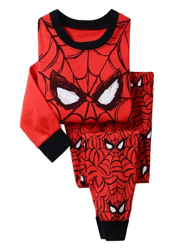 Хлопковая одежда для сна для мальчиков; Детские пижамы с длинными рукавами; хлопковые пижамы для маленьких девочек; Pijama Unicornio Infantil PJS - Цвет: Style 22