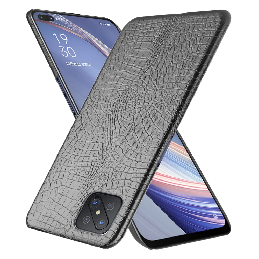 Cassa Di Cuoio Del Telefono Per Oppo Reno4 5G / Reno4 Pro 5G / Reno4 Z 5G / Realme X50 X3 X50Pro Della Copertura Posteriore Di Protezione Shell Fundas