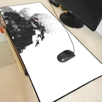 

Mairuige Anime Tokyo Ghoul Mouse Pad Non-slip Rubber Locking Edge Muismat Gaming Mouse Pad 90*40cm Large Speed Mousepad Mat
