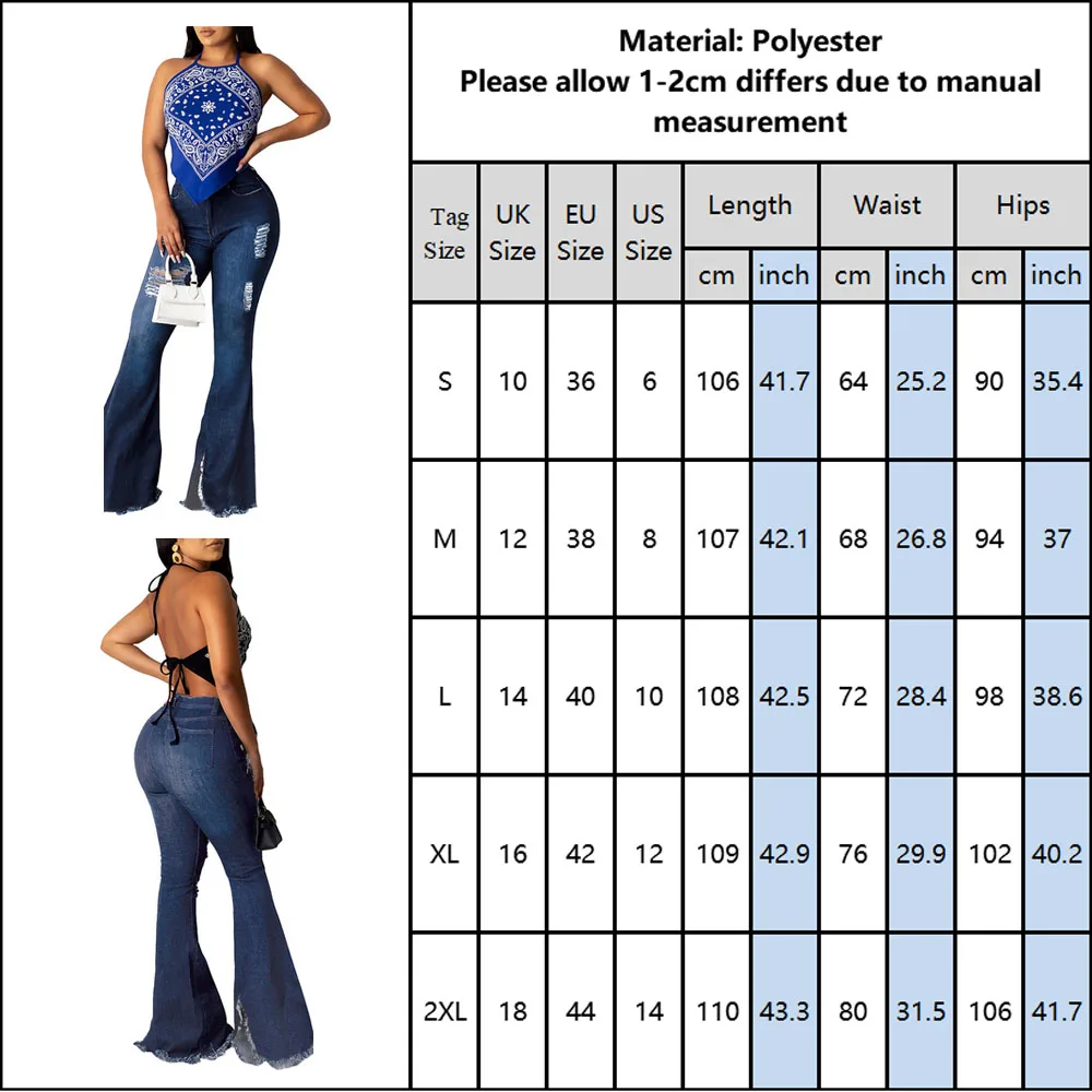 Новинка женские джинсы с высокой талией расклешенные сексуальные обтягивающие