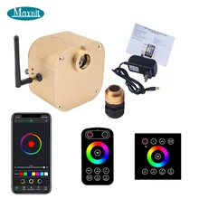 Maykit Bluetooth wifi App светодиодный волоконно-оптический светильник осветитель с сенсорным пультом дистанционного управления