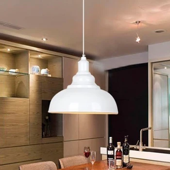 

1 Piece Vintage Industrial Rustic Pendant Lamp Shade Kitchen Loft Hanging Ceiling Light Lamp Covers Shades