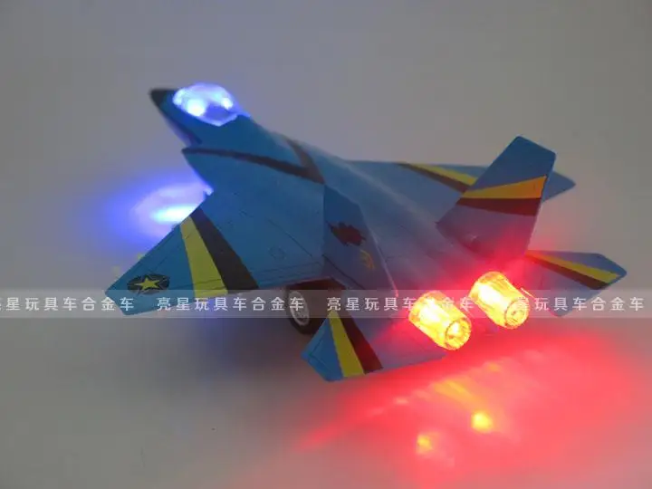 Caipo J-31 Thirty-one Fighter Plane Alloy Warrior Sound And Light Airplane Model Toy