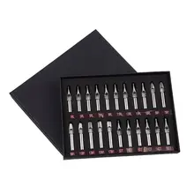 

High Quality 22PCS 304 Stainless Steel Tattoo Tips Kit Tattoo Nozzle Tips Mix