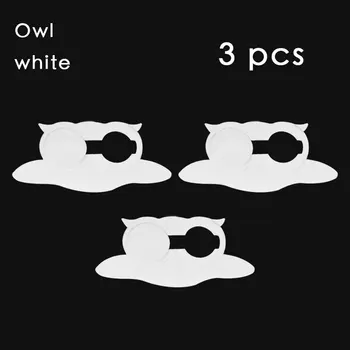

3PCS/SET Owl Shape WebCam Cover Shutter Magnet Slider Plastic Camera Cover For Web Laptop for PC Tablet Privacy