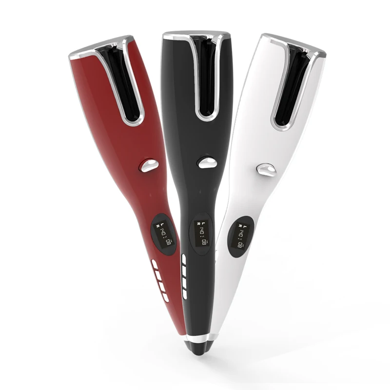 Щипцы для завивки волос с ЖК дисплеем автоматическая портативная гофрированная