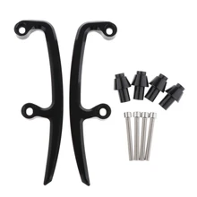 Черные задние ручки для Кавасаки Z650-, устойчивы к коррозии