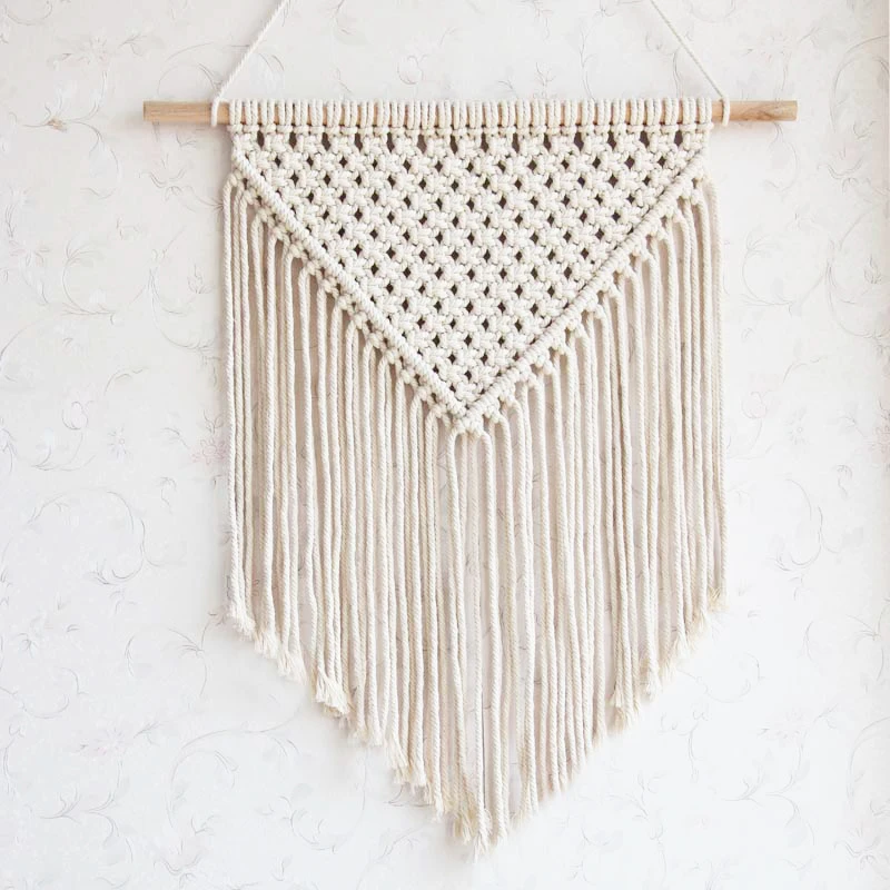 macrame wall hanging handmade macrame tapestry 40*60cm