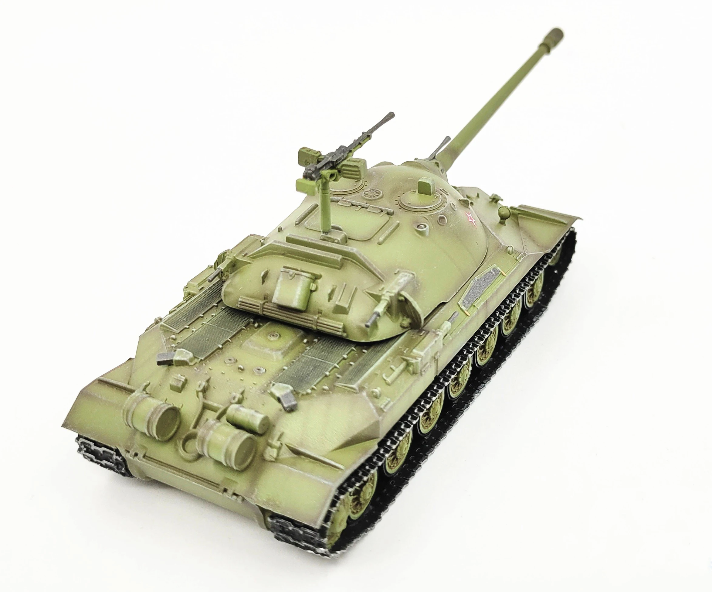 1: 72 советских is-7 тяжелая модель танка Статические украшения Готовая модель продукта