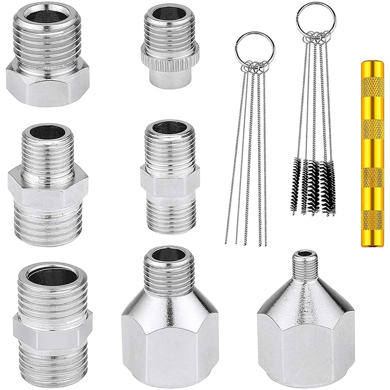 Airbrush Adapter Set,Fitting Connector Set for Air Compressor