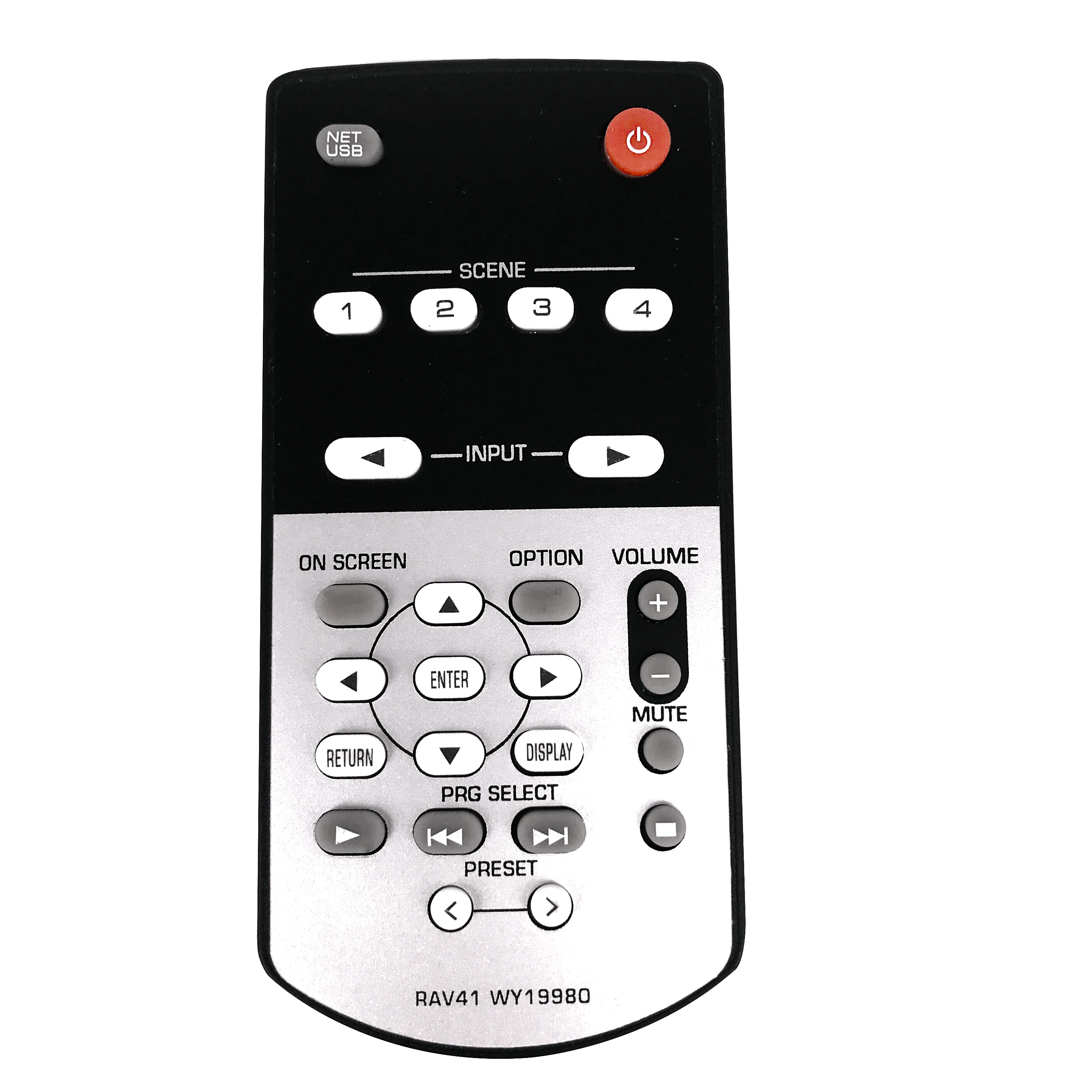 

New Replacement for Yamaha RAV41 WY19980 AV Receiver Remote Control for RX-A2010 RX-A2010BL RX-A3010 Fernbedienung