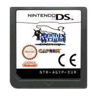 Ace Attorney EUR DS игровой картридж Консоли Карты Ace поверенный серии Английский язык также используется для nintendo DS 3DS 2DS - Цвет: Ace Attorney EUR