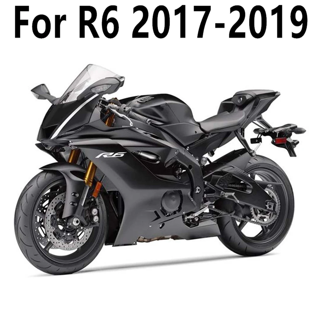 For Yamaha R6 2017-2018-2019 Full Fairing Kit Bodywork Cowling Motorcycle YZF600 17-18-19 Black matte Injection Molding | Автомобили и