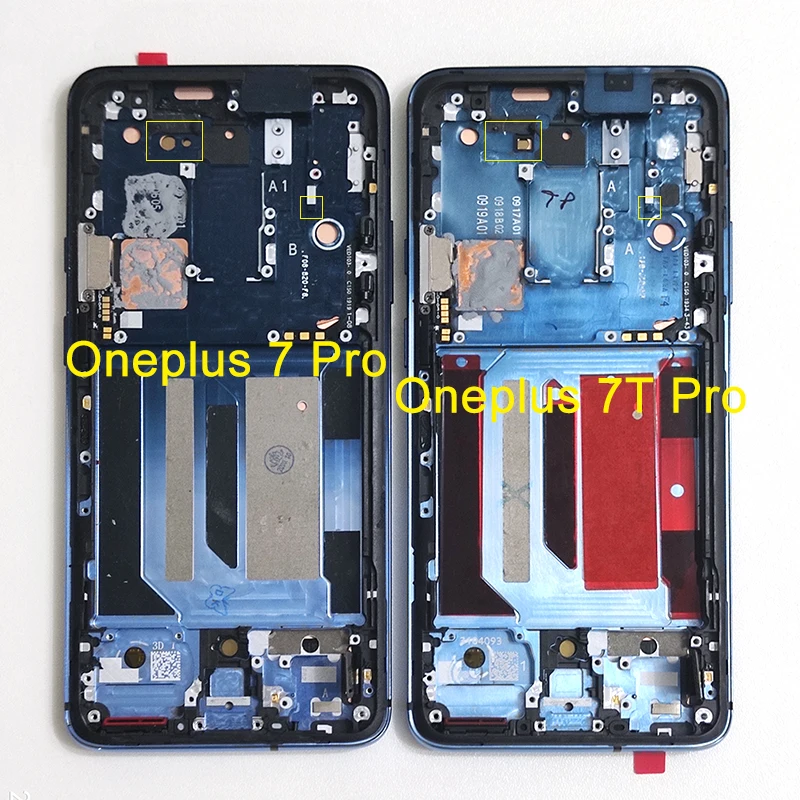 US $139.49 667 Supor Amoled MSenFor OnePlus 7 Pro LCD Display ScreenTouch Panel Digitizer Frame For Oneplus 7T Pro LCD