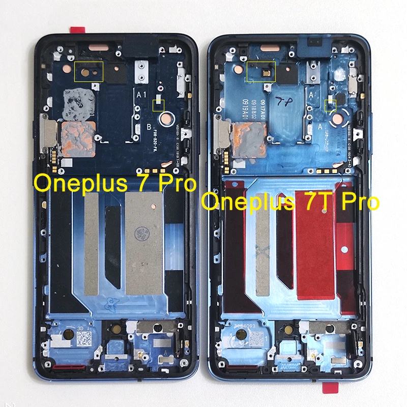 6.67" Original Supor Amoled M&SenFor OnePlus 7 Pro LCD Display Screen+Touch Panel Digitizer Frame For Oneplus 7T Pro LCD the best screen for lcd phones cheap