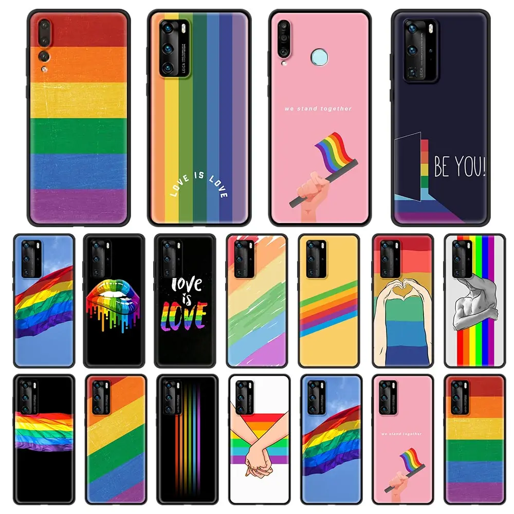 Чехол для телефона Huawei P30 P40 P20 Lite 30 Pro P Smart 2019 Z S 2020 2021 силиконовый чехол оболочка