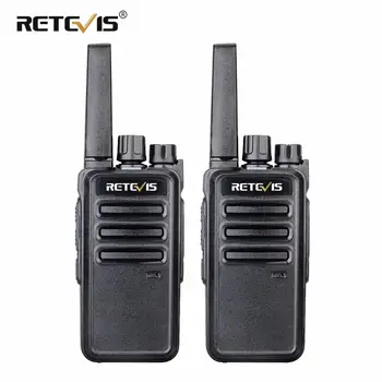 

Retevis RT668/RT68 Walkie Talkie 2pcs PMR PMR446 Walkie-Talkie FRS License-free Two-Way Radio UHF VOX Portable Radio Station