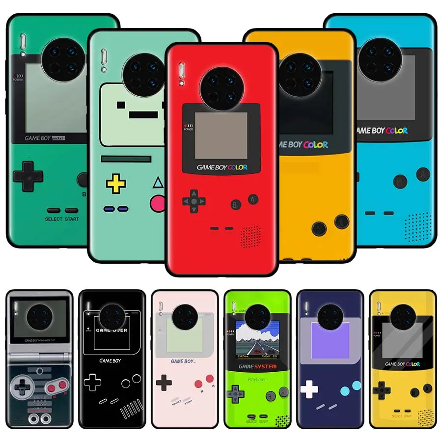 Силиконовый чехол для Huawei Y8s Y8p Y6p Y9a Y9s Y5 Y6 Y7 Y9 Prime 2019 Mate 10 20 Lite Pro Gameboy Game Boy Fundas