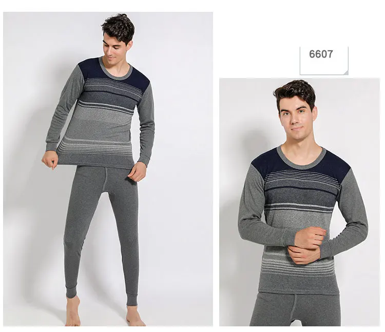 Термо рубашка Slim Fit с круглым вырезом Мужское нижнее белье Спортивная термальная футболка с длинным рукавом для мужчин быстрый сухой сжатый нижнее белье одежда для мужчин