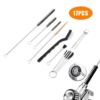 

17pcs/set Tactical Gun Cleaning Kit Gun Cleaner Tube Brush Cleaning Set For Air Paint Spray Gun Airbrushes Cleaning