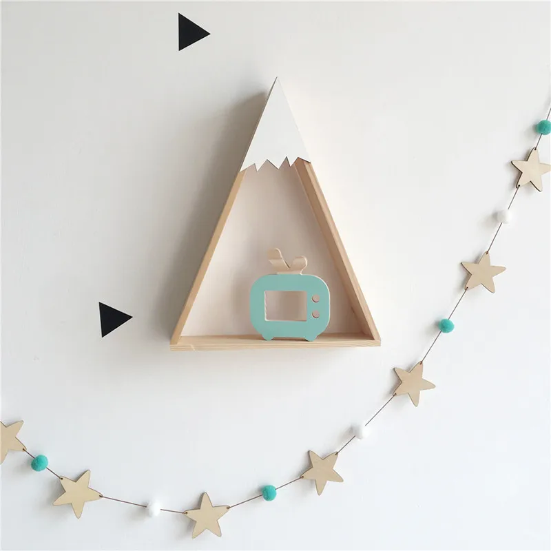 

1pcs Nordic Star Rain Baby Room Decoration Kids Room Decoration Baby Crib Tent Hanging Pendant Wall Decor Photography Props
