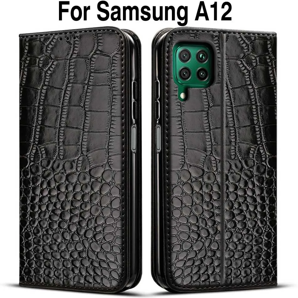 Leather Flip Wallet Case - Soft Silicone Protective Cover