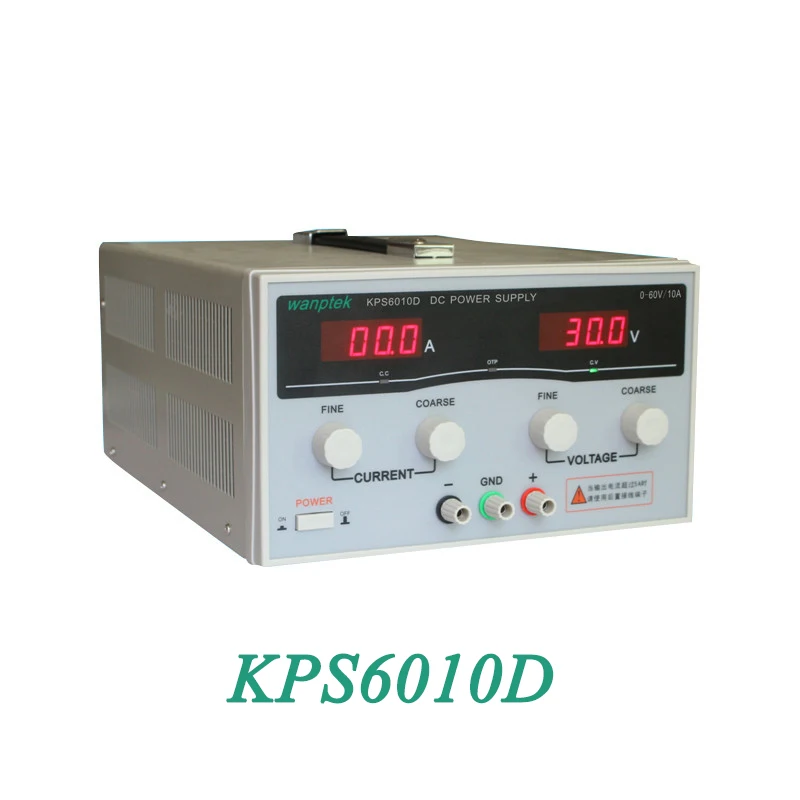 

KPS6010D High precision High Power Adjustable LED Dual Display Switching DC power supply 220V EU 60V/10A