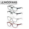 Oversized Reading Glasses Men Women Large rectangle Readers Eyeglasses, unbreakable Presbyopic Glasses Diopte from +1.0.....+4.0 ► Photo 1/6