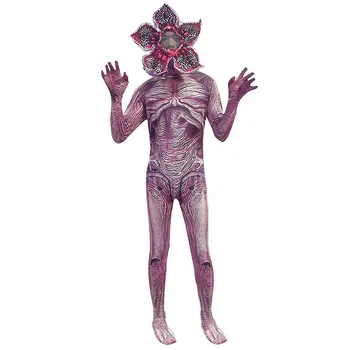 

Child Adult Halloween Costume Mummy Zombie Horror Costumes Spoof Man-eater Flower Mask Props Clothing Skull Jumpsuits C53442AC