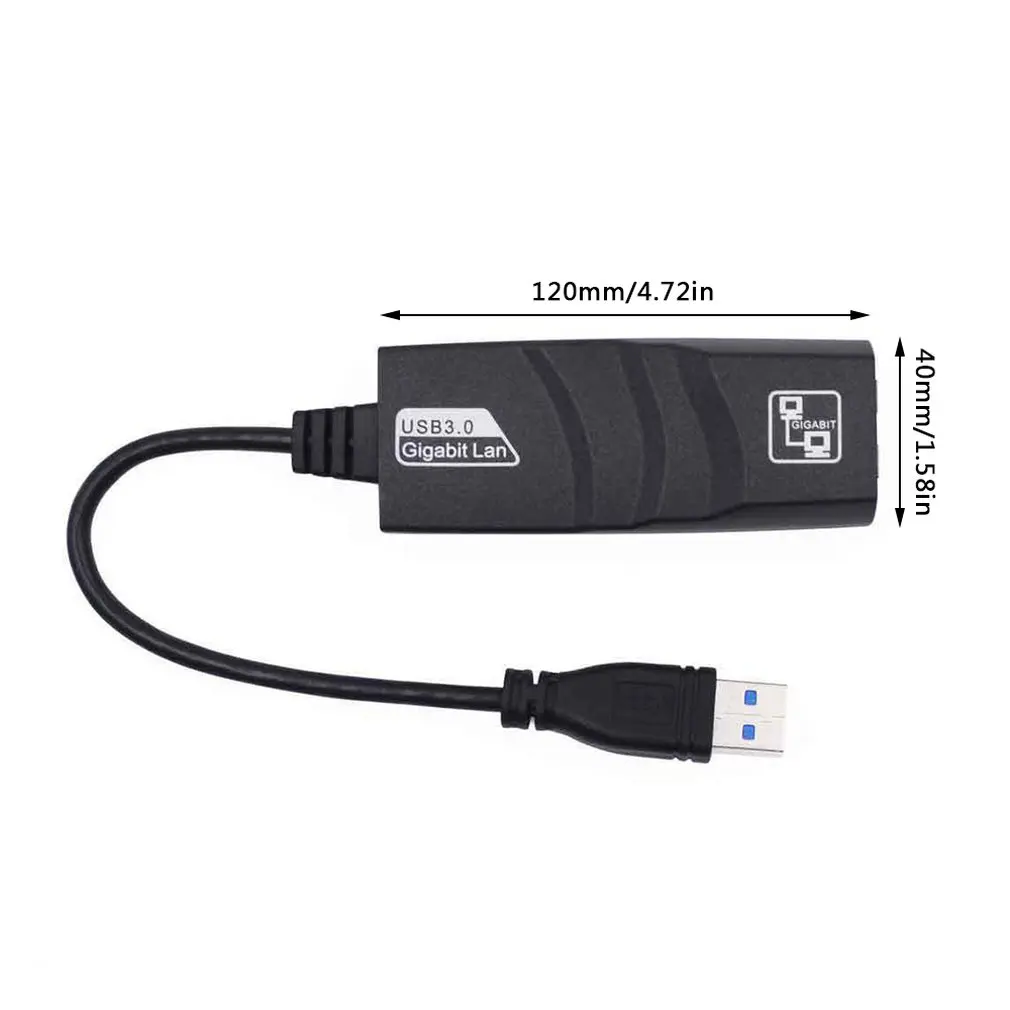 USB 3,0 до 10/100/1000 Мбит/с гигабитный RJ45 Ethernet LAN Сетевой адаптер для ПК Mac для портативного компьютера Accessroies