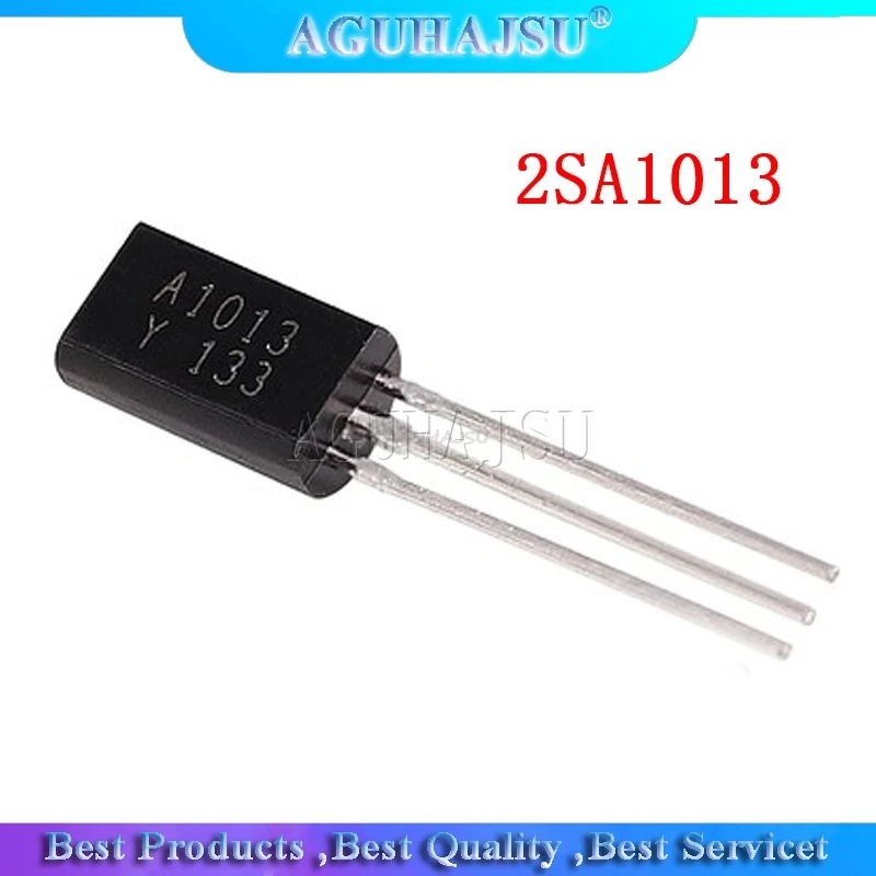 50PCS 2SA1013 TO92 A1013 TO-92 Bipolar Transistors - BJT Transistor PNP 160V 1A | Электронные компоненты и