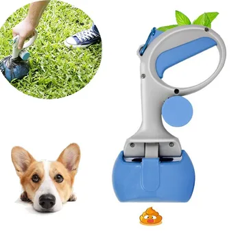 

2 In 1 Portable Shit Pickup Remover Pooper Bags 1 Set Pet Products Pet Pooper Scooper Outdoor Waste Cleaning Poop Pick Up Holder