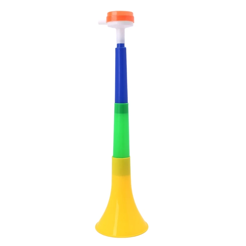 Football Stadium Cheer Fan Horns Soccer Ball Vuvuzela Cheerleading Kid Trumpet XXUF