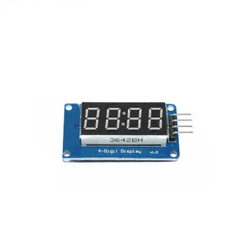 

10pcs/lot 4 Bits Digital Tube LED Display Module With Clock Display TM1637 Raspberry PI