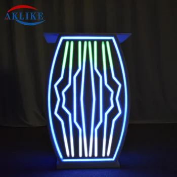 Price Acrylic A Bar Table The Discs Dj Mixer LED Light AKLIKE Controller Dj Stand Console Table Colorful Lighting Counter