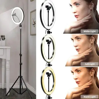 

Voltage 5V Ring Fill Light Live Broadcast Dimmable Stand Portable Universal Lighting Photo Sudio Camera Ring Light