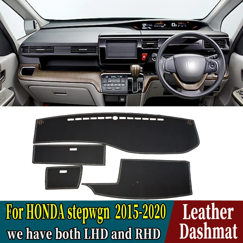 PU Leather Dashmat Dashboard Cover Mat Car Styling Accessories For 