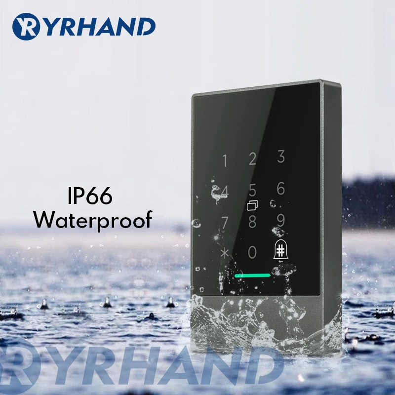 

IP66 Waterproof WiFi App Access Control Reader, electronic furniture digital Keypad door lock card reader bluetooth smart lock