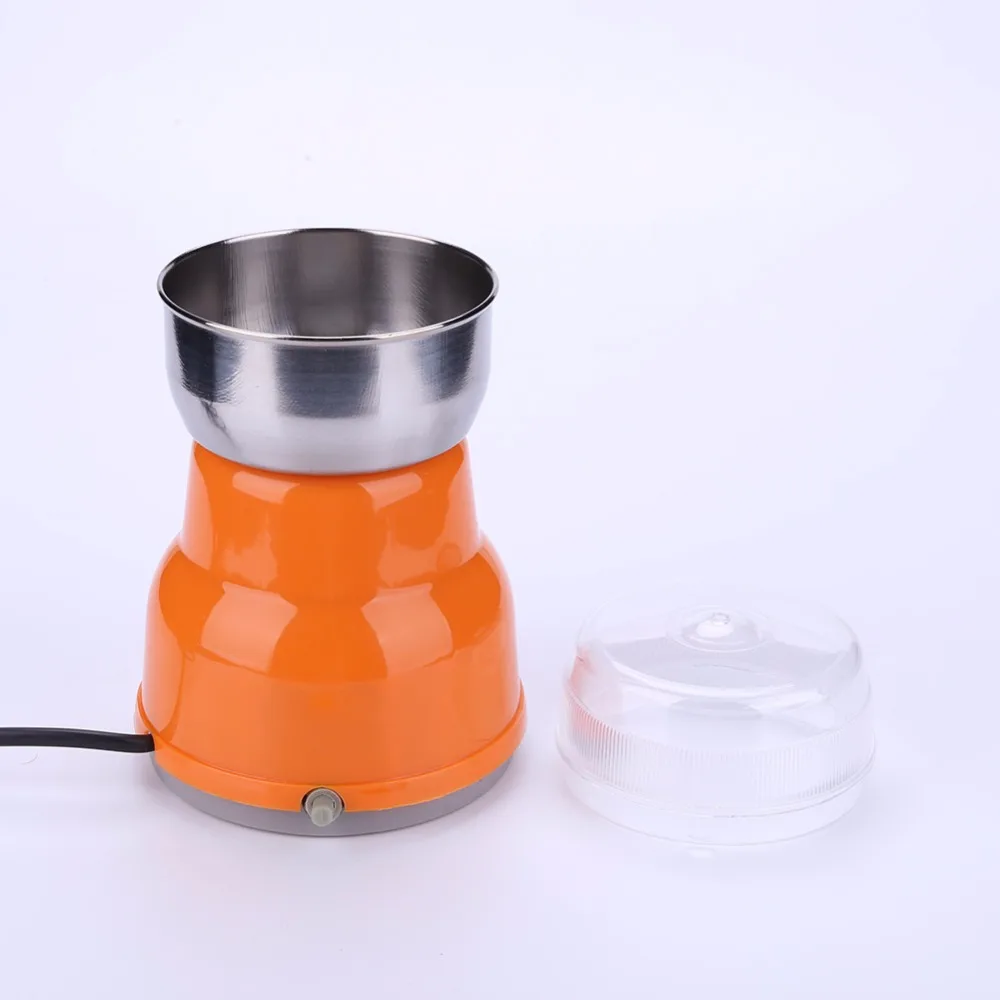 220 В электрическая кофемолка из нержавеющей стали для трав, специй, орехов, зерен, кофемолка для дома, для улицы, горячая распродажа