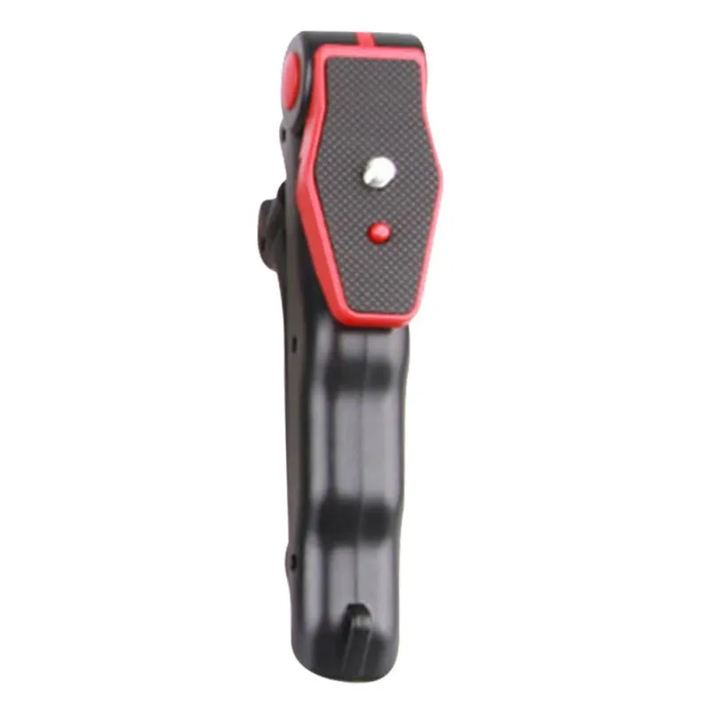 Эргономичный поворотный смартфон Ручной Стабилизатор штатив селфи палка ручка Steadycam наборы с Bluetooth пульт дистанционного управления затвором - Цвет: Красный