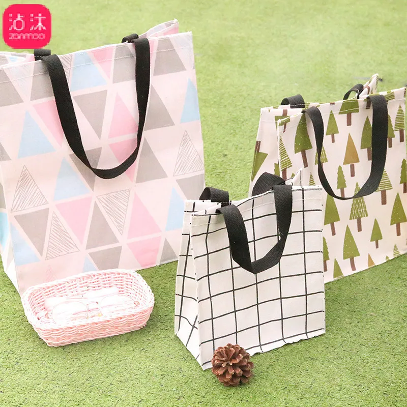 1095 сумка для переноски, хранение парусина портативная книга, сумка для студентов, bu xi dai, водонепроницаемая сумка для ланча, Экологически чистая