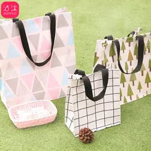 1095 сумка для переноски, хранение парусина портативная книга, сумка для студентов, bu xi dai, водонепроницаемая сумка для ланча, Экологически чистая