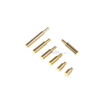 

100 pcs diameter 1.5 mm Spring Loaded Miniature pogo pin connector height 3 3.5 4 4.5 5 5.5 6 6.5 7 8 9 10 mm SMD Probe Discrete