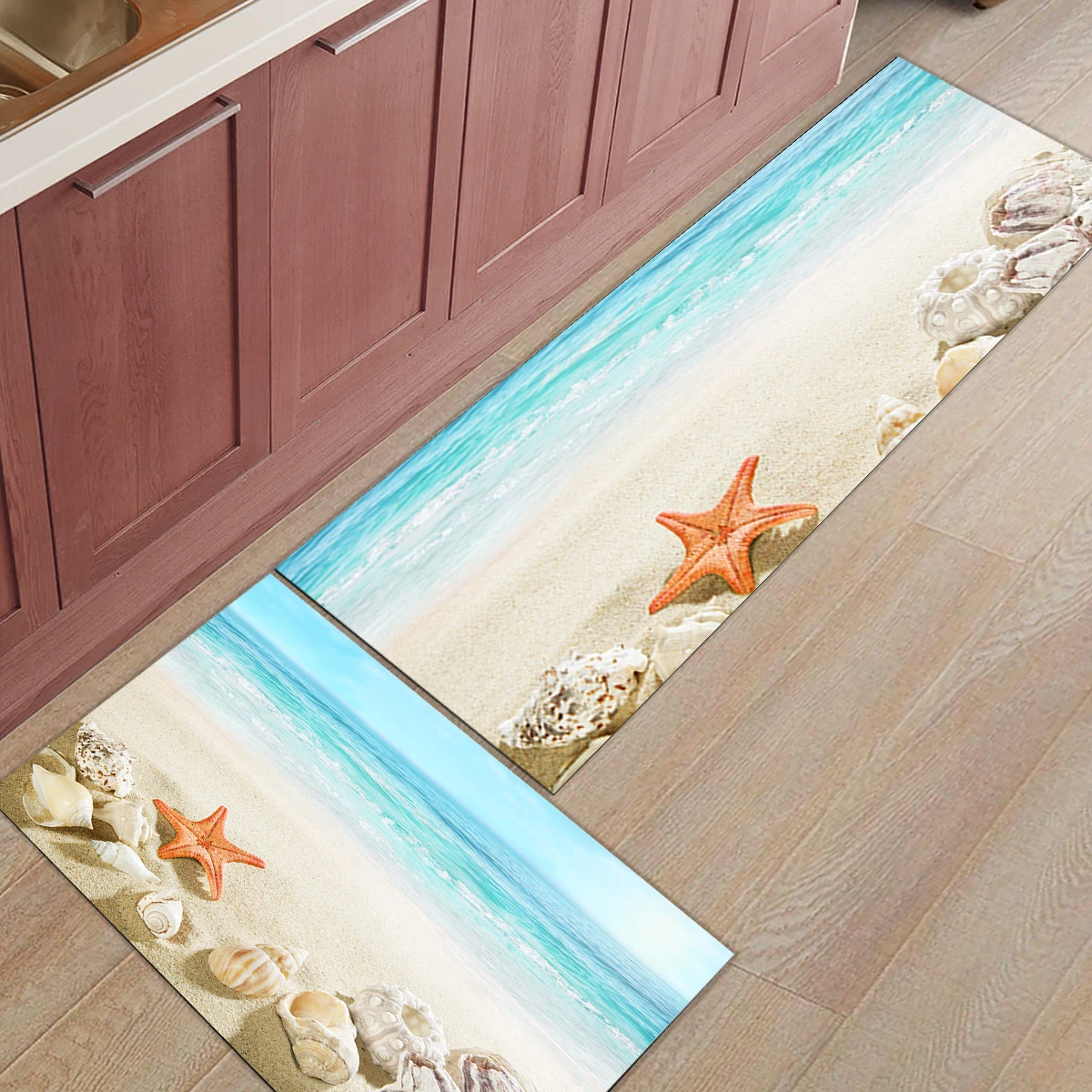 Coastal Kitchen Floor Mats Flooring Ideas