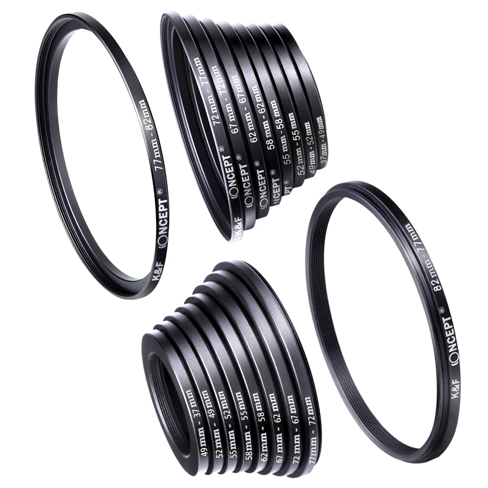 STEP UP 37-46MM ADATTATORE RING ADAPTER 37MM 46MM 37-46 37 46 MM 37MM-46MM - Foto 2