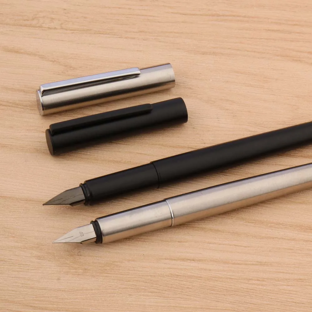 Fountain Pen Metal Pen High Quality JINHAO 35 Fountain Pen stainless steel Frosted black nib Stationery Office School Supplies